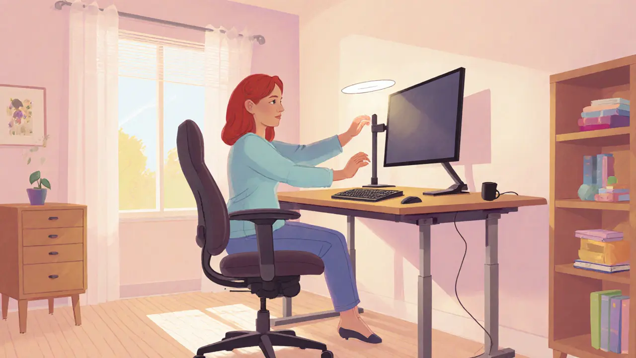 Ergonomický a soukromý pracovní prostor pro online terapii