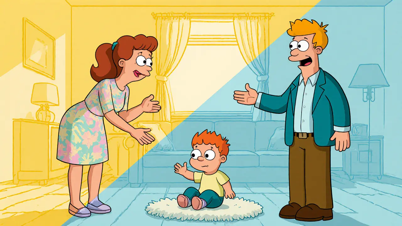 Jak úspěšně zapojit druhého rodiče do terapie dítěte po rozchodu