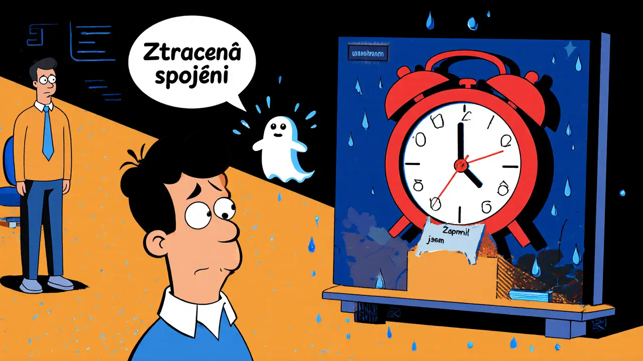 Klient sleduje zamrznutý videohovor s uplynulým časem 24 hodin.