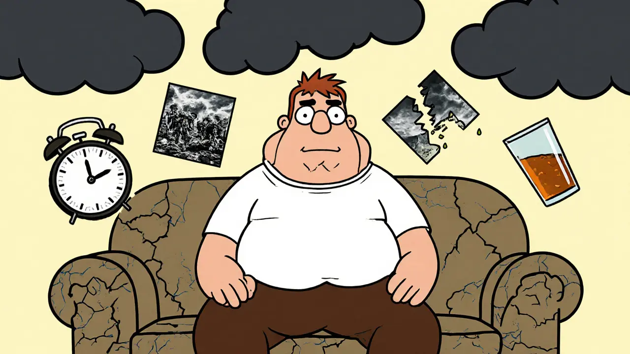 Komorbidity PTSD: Jak léčit deprese, úzkost a závislosti společně s posttraumatickou stresovou poruchou