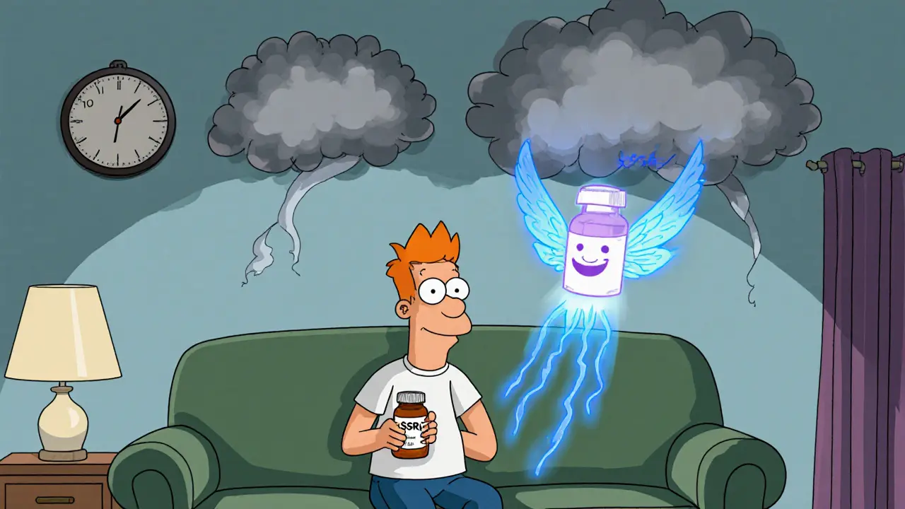 Léky a terapie pro PTSD: SSRI antidepresiva a psychoterapie