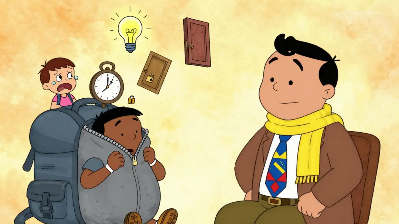 Terapeut pomáhá expatovi uvolnit váhy izolace a najít naději.