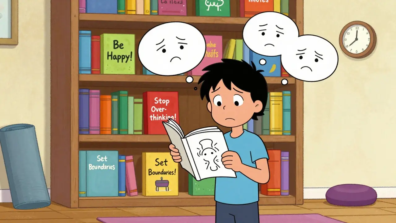 Self-help a terapie: Kdy stačí kniha nebo kurz a kdy je nutná psychoterapie