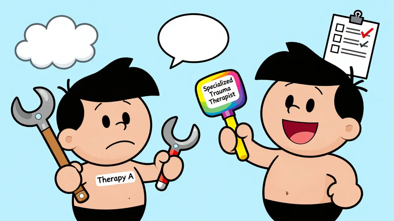 Člověk mění neúčinnou terapii za specializovaný nástroj s jasnými přínosy jako spánek a komunikace.