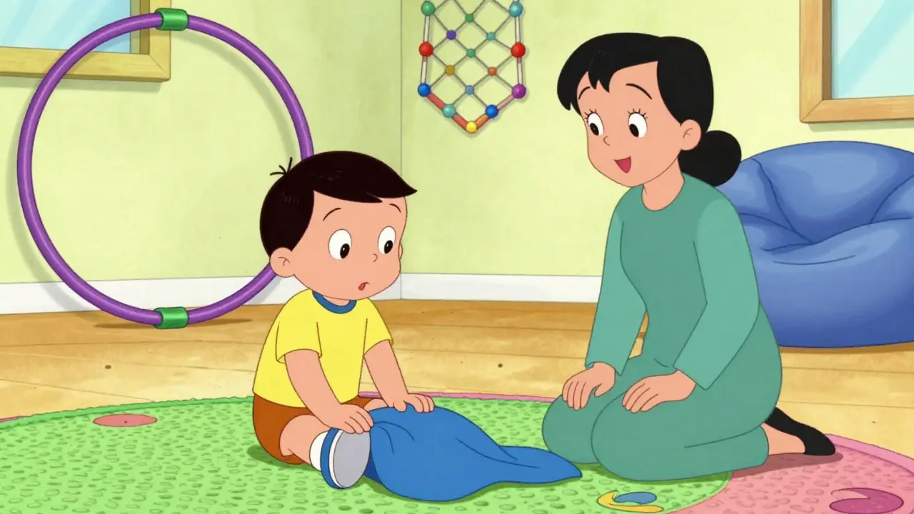 Senzorické problémy u PAS: Jak desenzitizace a adaptace pomáhají v terapii