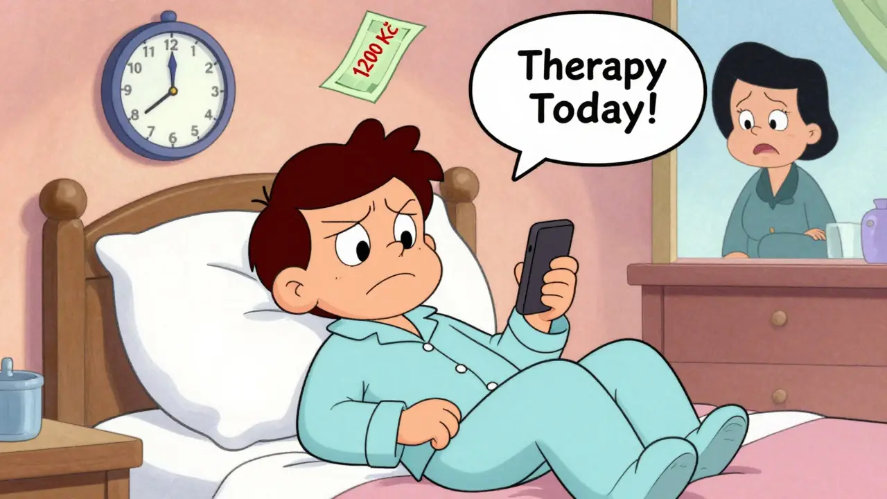 Storno podmínky v terapii: Co když nemůžu dorazit na sezení?