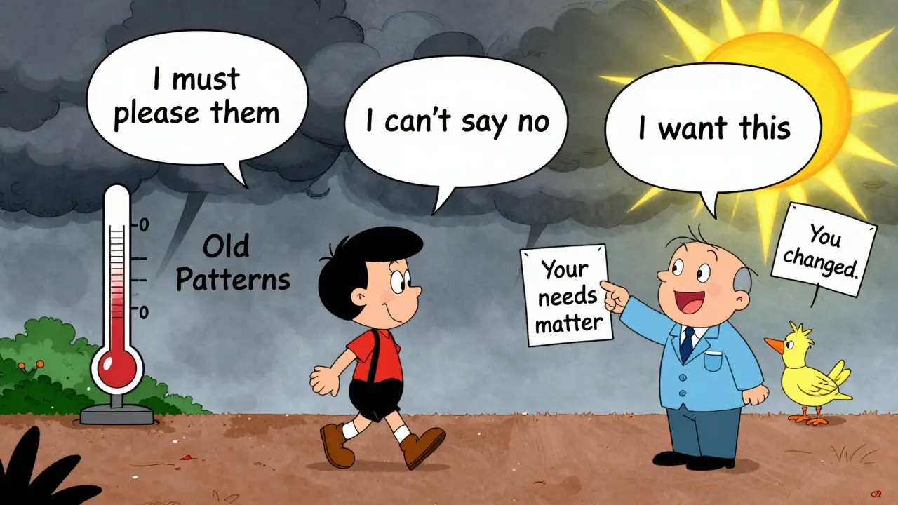 Člověk jde cestou, kde jeho potřeby převáží nad očekáváními druhých.