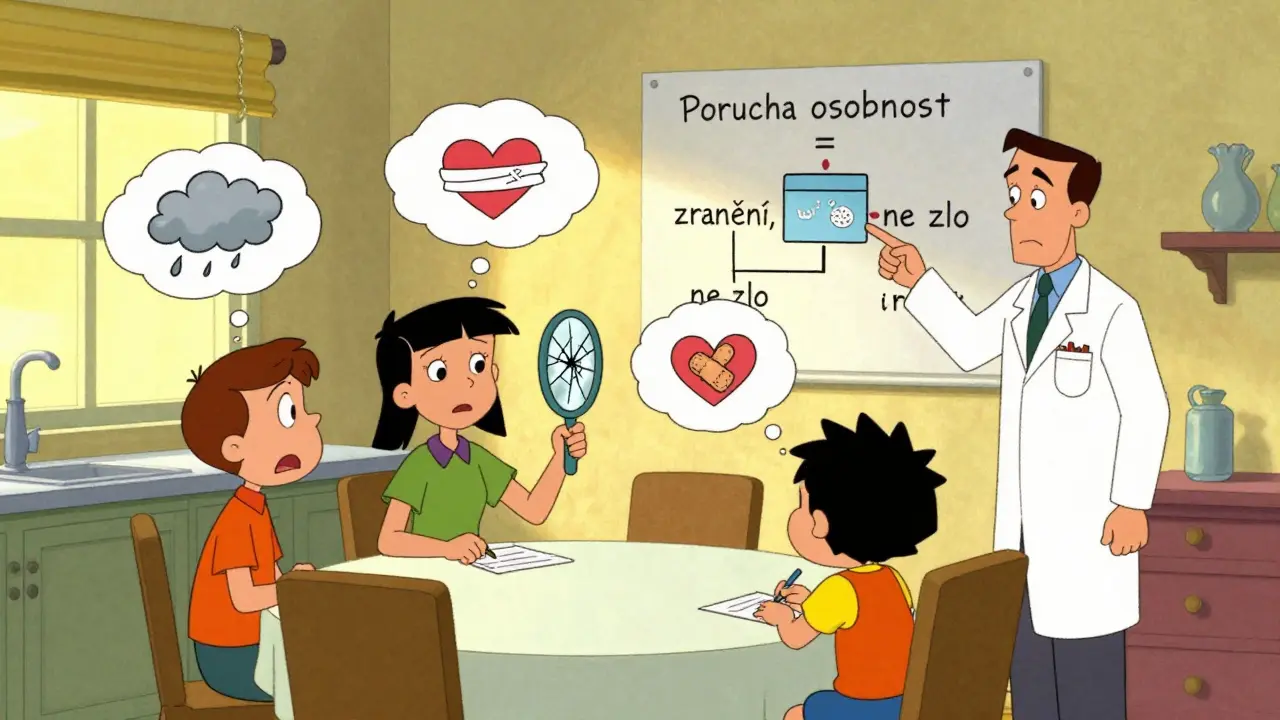 Rodina a poruchy osobnosti: Jak psychoedukace příbuzných změní terapii