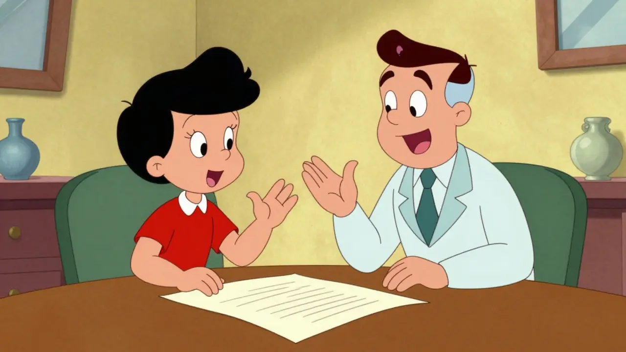 Terapeut a klient společně sestavují krizový plán v útulné místnosti.